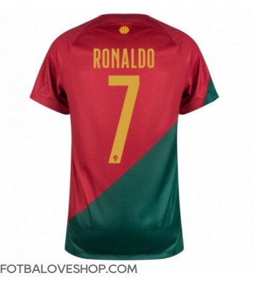 Portugalsko Cristiano Ronaldo #7 Domácí Dres MS 2022 Krátký Rukáv