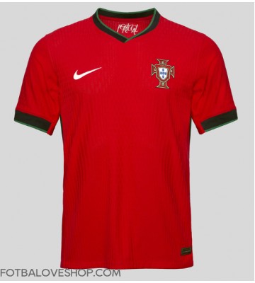 Portugalsko Domácí Dres ME 2024 Krátký Rukáv