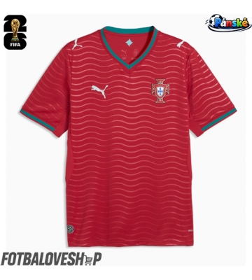 Portugalsko Domácí Dres MS 2026 Krátký Rukáv