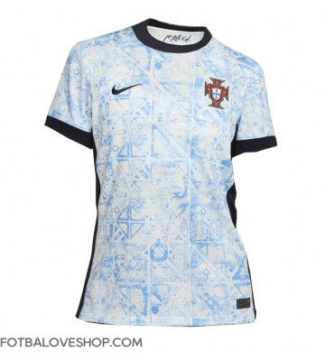 Portugalsko Dámské Venkovní Dres ME 2024 Krátký Rukáv