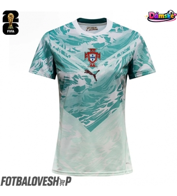 Portugalsko Dámské Venkovní Dres MS 2026 Krátký Rukáv