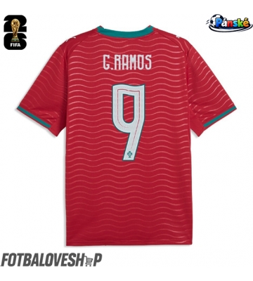 Portugalsko Goncalo Ramos #9 Domácí Dres MS 2026 Krátký Rukáv