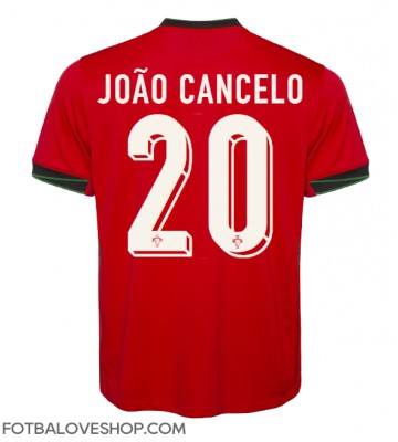 Portugalsko Joao Cancelo #20 Domácí Dres ME 2024 Krátký Rukáv