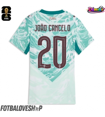 Portugalsko Joao Cancelo #20 Dámské Venkovní Dres MS 2026 Krátký Rukáv