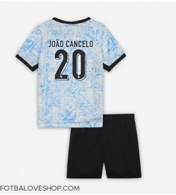 Portugalsko Joao Cancelo #20 Dětské Venkovní Dres ME 2024 Krátký Rukáv (+ trenýrky)