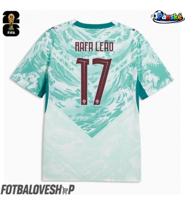 Portugalsko Rafael Leao #17 Venkovní Dres MS 2026 Krátký Rukáv