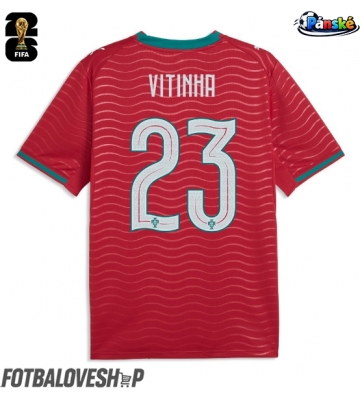 Portugalsko Vitinha #23 Domácí Dres MS 2026 Krátký Rukáv