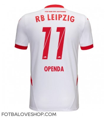 RB Leipzig Lois Openda #11 Domácí Dres 2024-25 Krátký Rukáv