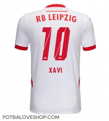 RB Leipzig Xavi Simons #10 Domácí Dres 2024-25 Krátký Rukáv