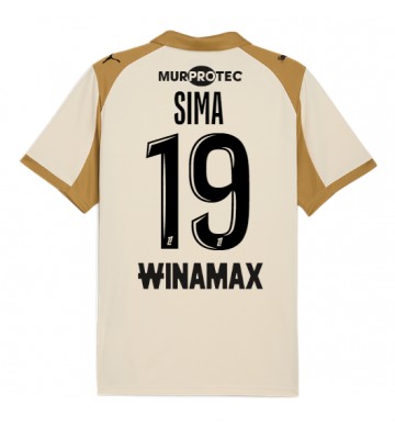 RC Lens Abdallah Sima #19 Alternativní Dres 2025-26 Krátký Rukáv