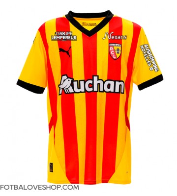 RC Lens Domácí Dres 2024-25 Krátký Rukáv