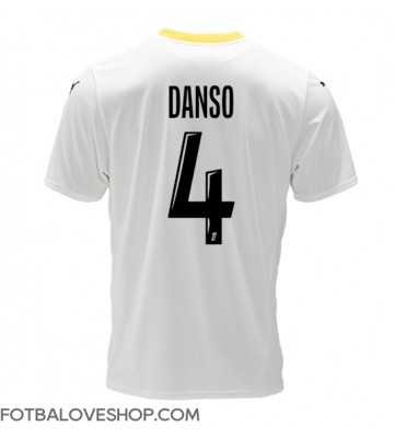 RC Lens Kevin Danso #4 Alternativní Dres 2024-25 Krátký Rukáv