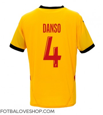 RC Lens Kevin Danso #4 Domácí Dres 2024-25 Krátký Rukáv