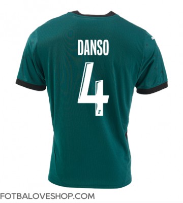 RC Lens Kevin Danso #4 Venkovní Dres 2024-25 Krátký Rukáv