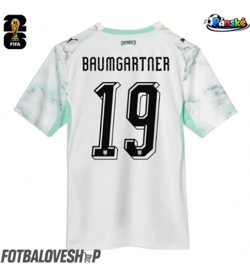 Rakousko Christoph Baumgartner #19 Venkovní Dres MS 2026 Krátký Rukáv