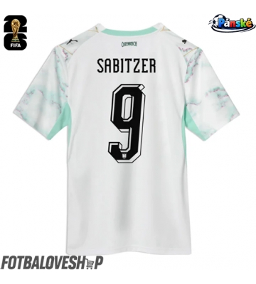 Rakousko Marcel Sabitzer #9 Venkovní Dres MS 2026 Krátký Rukáv