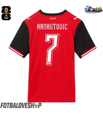 Rakousko Marko Arnautovic #7 Domácí Dres MS 2026 Krátký Rukáv
