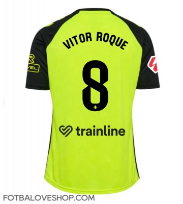 Real Betis Vitor Roque #8 Venkovní Dres 2024-25 Krátký Rukáv