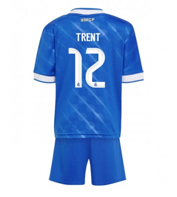 Real Madrid Alexander-Arnold #12 Dětské Alternativní Dres 2025-26 Krátký Rukáv (+ trenýrky)