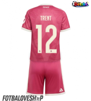 Real Madrid Alexander-Arnold #12 Dětské Alternativní Dres 2026-27 Krátký Rukáv (+ trenýrky)