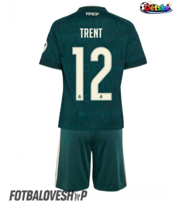 Real Madrid Alexander-Arnold #12 Dětské Venkovní Dres 2026-27 Krátký Rukáv (+ trenýrky)