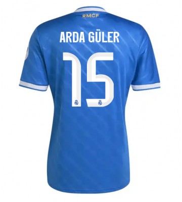 Real Madrid Arda Guler #15 Alternativní Dres 2025-26 Krátký Rukáv