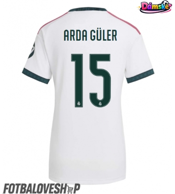 Real Madrid Arda Guler #15 Dámské Domácí Dres 2026-27 Krátký Rukáv