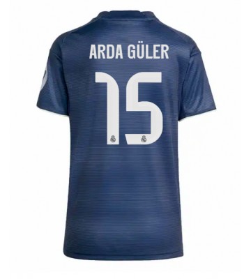 Real Madrid Arda Guler #15 Dámské Venkovní Dres 2025-26 Krátký Rukáv Real Madrid Arda Guler #15 Dámské Venkovní Dres 2025-26 Krátký Rukáv