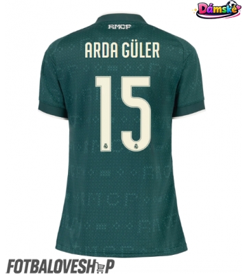 Real Madrid Arda Guler #15 Dámské Venkovní Dres 2026-27 Krátký Rukáv