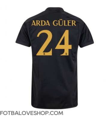 Real Madrid Arda Guler #24 Alternativní Dres 2023-24 Krátký Rukáv