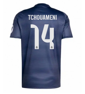 Real Madrid Aurelien Tchouameni #14 Venkovní Dres 2025-26 Krátký Rukáv