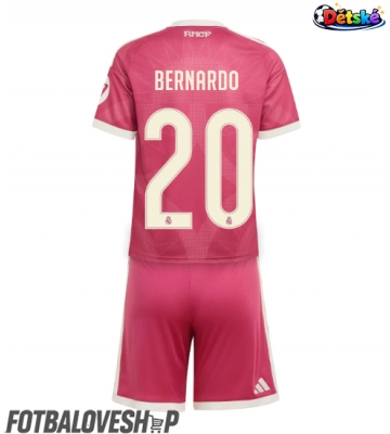 Real Madrid Bernardo Silva #20 Dětské Alternativní Dres 2026-27 Krátký Rukáv (+ trenýrky)