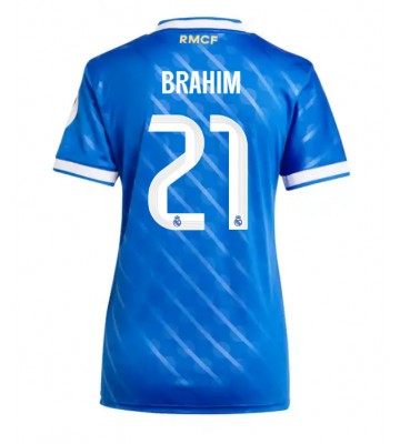 Real Madrid Brahim Diaz #21 Dámské Alternativní Dres 2025-26 Krátký Rukáv Real Madrid Brahim Diaz #21 Dámské Alternativní Dres 2025-26 Krátký Rukáv