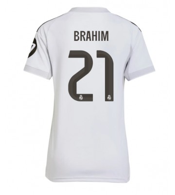 Real Madrid Brahim Diaz #21 Dámské Domácí Dres 2025-26 Krátký Rukáv Real Madrid Brahim Diaz #21 Dámské Domácí Dres 2025-26 Krátký Rukáv