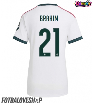Real Madrid Brahim Diaz #21 Dámské Domácí Dres 2026-27 Krátký Rukáv