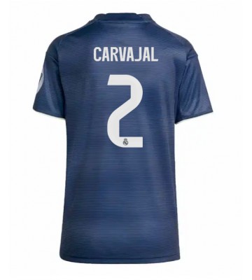 Real Madrid Daniel Carvajal #2 Dámské Venkovní Dres 2025-26 Krátký Rukáv