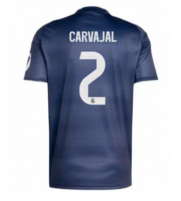 Real Madrid Daniel Carvajal #2 Venkovní Dres 2025-26 Krátký Rukáv