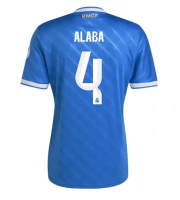 Real Madrid David Alaba #4 Alternativní Dres 2025-26 Krátký Rukáv