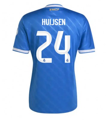 Real Madrid Dean Huijsen #24 Alternativní Dres 2025-26 Krátký Rukáv