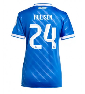 Real Madrid Dean Huijsen #24 Dámské Alternativní Dres 2025-26 Krátký Rukáv