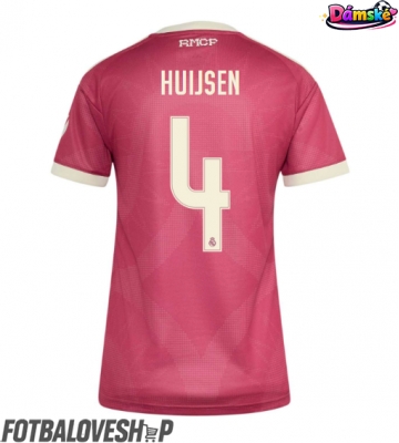 Real Madrid Dean Huijsen #4 Dámské Alternativní Dres 2026-27 Krátký Rukáv