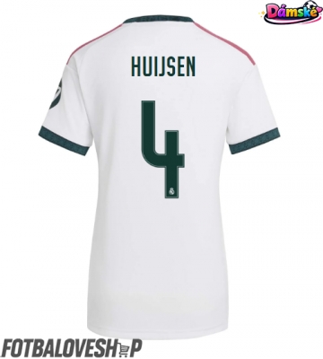 Real Madrid Dean Huijsen #4 Dámské Domácí Dres 2026-27 Krátký Rukáv