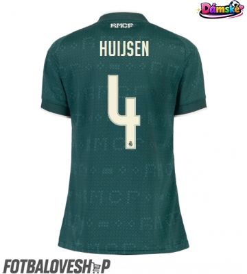 Real Madrid Dean Huijsen #4 Dámské Venkovní Dres 2026-27 Krátký Rukáv