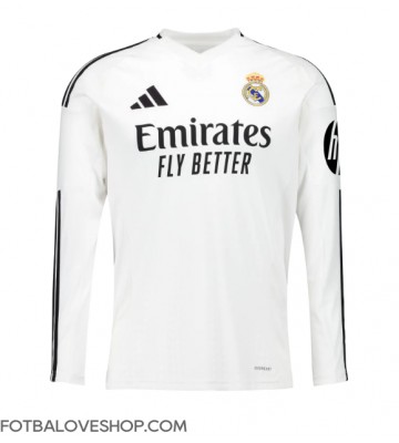 Real Madrid Domácí Dres 2024-25 Dlouhý Rukáv
