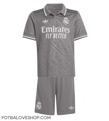 Real Madrid Dětské Alternativní Dres 2024-25 Krátký Rukáv (+ trenýrky)
