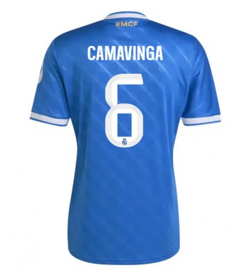 Real Madrid Eduardo Camavinga #6 Alternativní Dres 2025-26 Krátký Rukáv