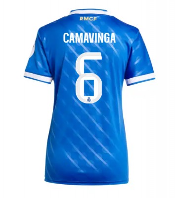 Real Madrid Eduardo Camavinga #6 Dámské Alternativní Dres 2025-26 Krátký Rukáv Real Madrid Eduardo Camavinga #6 Dámské Alternativní Dres 2025-26 Krátký Rukáv
