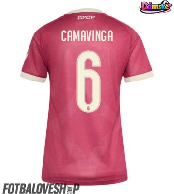 Real Madrid Eduardo Camavinga #6 Dámské Alternativní Dres 2026-27 Krátký Rukáv