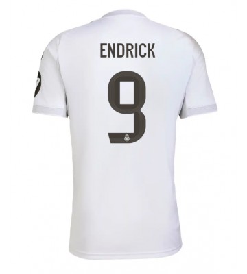 Real Madrid Endrick #9 Domácí Dres 2025-26 Krátký Rukáv