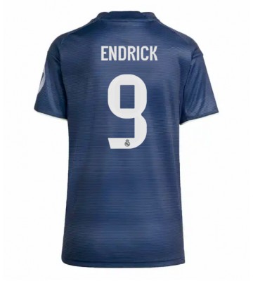 Real Madrid Endrick #9 Dámské Venkovní Dres 2025-26 Krátký Rukáv Real Madrid Endrick #9 Dámské Venkovní Dres 2025-26 Krátký Rukáv